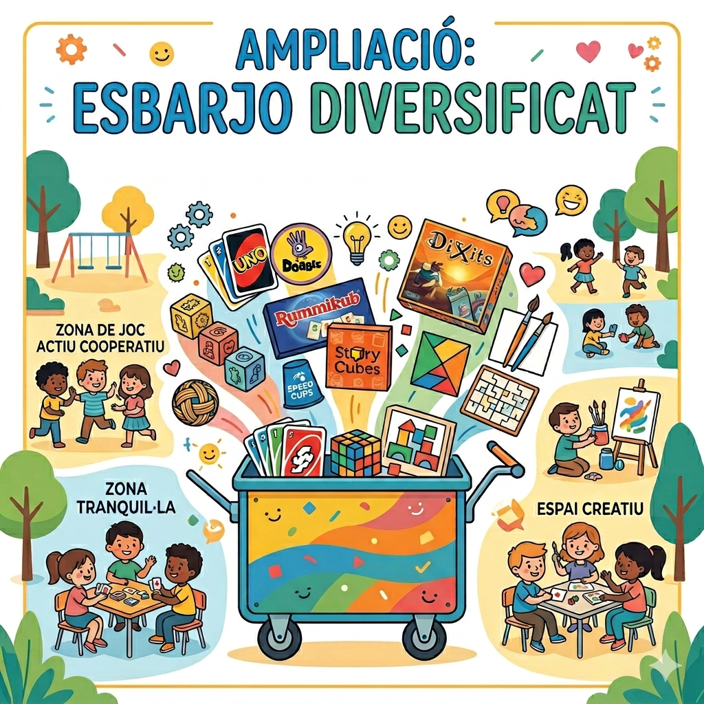 Ampliació: Projecte d’esbarjo diversificat